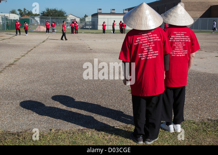 Senior Olympics für Vietnamesisch-Amerikaner und andere Senioren Stockfoto