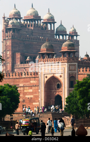 Fatehpur Sikri kurzlebige Hauptstadt der indischen Moghul-Reiches Stockfoto