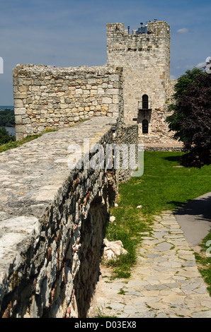 Festung Kalemegdan, Belgrad Stockfoto