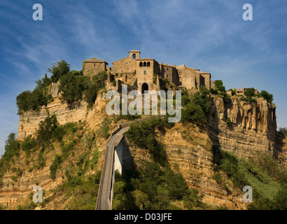 Civita di Bagnoregio Italien Hügel der Stadt Viterbo Orvieto Stockfoto