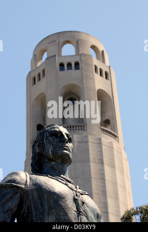 Coit Tower Stockfoto