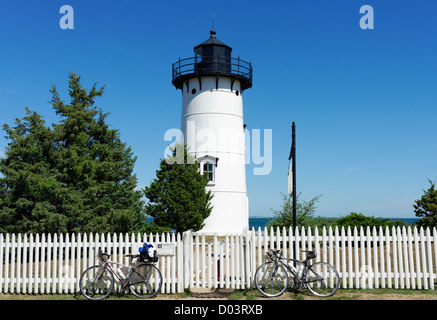 Osten Chop Leuchtturm, Oak Bluffs, Martha's Vineyard, Massachusetts. 1878 Stockfoto