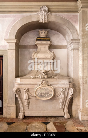 Dom Antonio Grab in den Kindern der Palhava Kapelle. Kloster São Vicente de Fora. Lissabon, Portugal Stockfoto