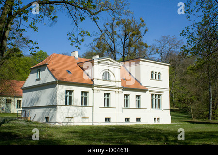 Villa im Park Pfingstberg Stockfoto