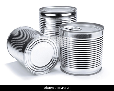 Blechdosen Stockfoto