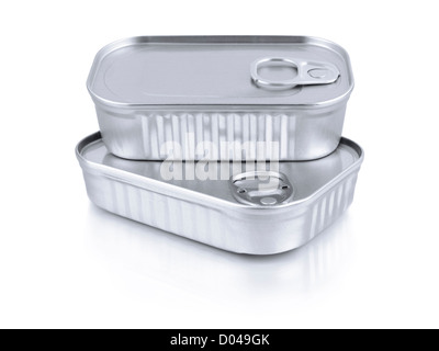 Sardine-Dosen Stockfoto