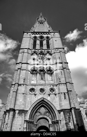 Str. Marys Kirche und Architektur, Stamford Town, Grafschaft Lincolnshire, England, UK Stockfoto