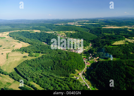 Siersthal Tal, Parc Naturel des Vosges du Nord, Moselle, Lothringen, Frankreich Stockfoto