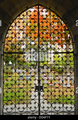 Grillen Sie auf dem John Wanamaker Mausoleum im St. James weniger in Philadelphia. Kirche des Hl. Jakob weniger auf dem NRHP seit 20. November 1974. Auch ein National Historic Landmark. Bei Jagd Park Avenue und Clearfield-St.(park on Patton Street) in der Alleghe Stockfoto