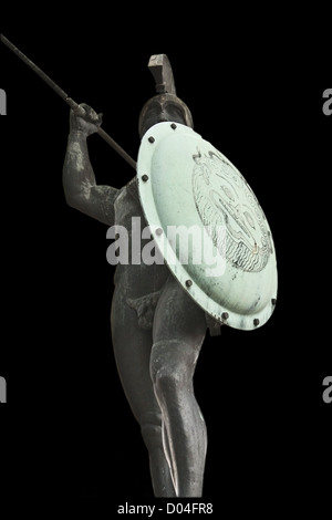 Leonidas-Statue am Thermopyles Denkmal in Griechenland Stockfoto