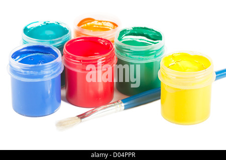 Gouache Stockfoto