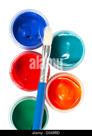 Gouache Stockfoto