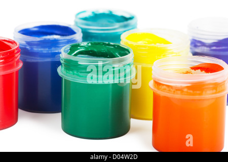 Gouache Stockfoto