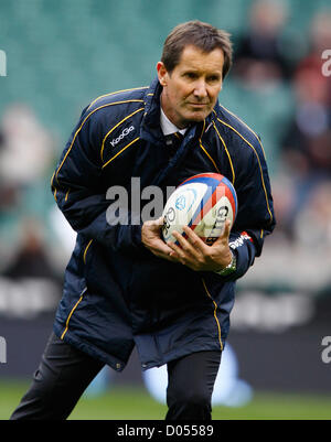 ROBBIE DEANS (HEAD COACH) ENGLAND V Australien RU TWICKENHAM MIDDLESEX ENGLAND 17. November 2012 Stockfoto