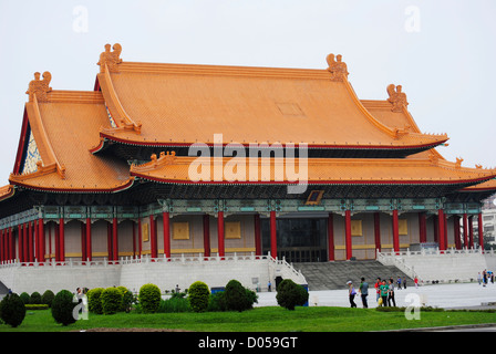 Nationale Konzerthalle am Chiang Kai Shek Memorial, Taipei, Taiwan Stockfoto