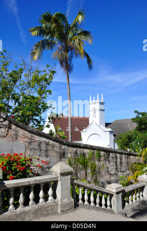 St. Andrews Presbyterian Kirk, Nassau, Bahamas Stockfoto