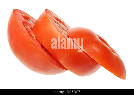 Scheiben von Tomaten Stockfoto