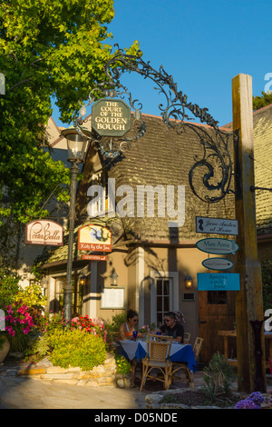 Carmel, Kalifornien-typisch skurrilen Architektur. Stockfoto