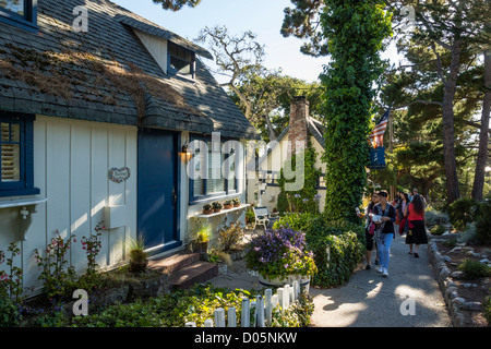 Carmel, Kalifornien-typisch skurrilen Architektur. Stockfoto