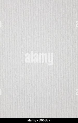 vertikale weiße Papierhintergrund oder grobe Muster Briefpapier Textur Stockfoto
