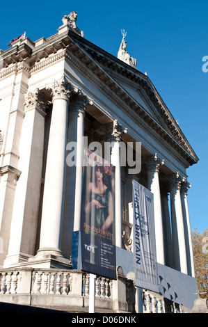 Tate Britain Hauptfassade, London, UK Stockfoto