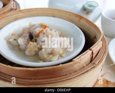 Chinesische Dim Sum Essen Stockfoto