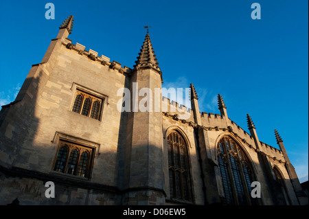 Magdalen College, bei Sonnenuntergang im Herbst Stockfoto