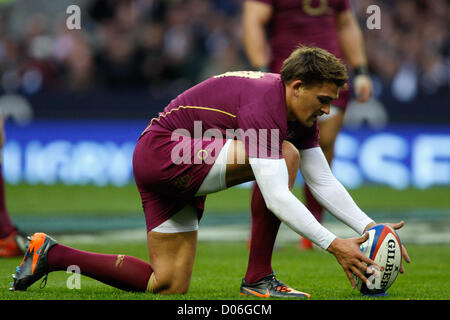 TOBY FLOOD ENGLAND RU TWICKENHAM MIDDLESEX ENGLAND 17. November 2012 Stockfoto