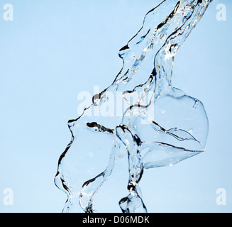 Spritzwasser. Stockfoto