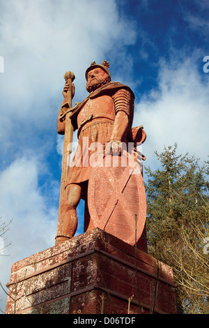 William Wallace Statue in der Nähe von Dryburgh, Scottish Borders Stockfoto