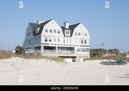 Elizabeth Pointe Lodge am Strand Resorthotel in Amelia Island, Florida Stockfoto