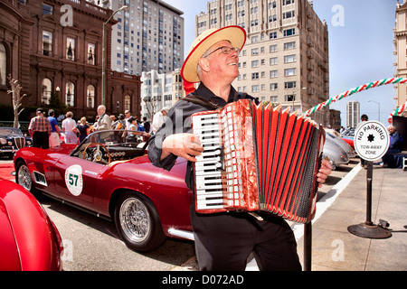 California Mille Car Show im Fairmont Hotel San Francisco USA Stockfoto