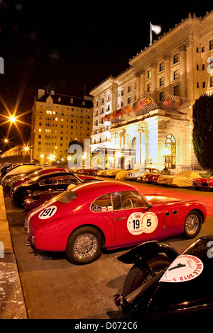 California Mille Car Show im Fairmont Hotel San Francisco USA Stockfoto