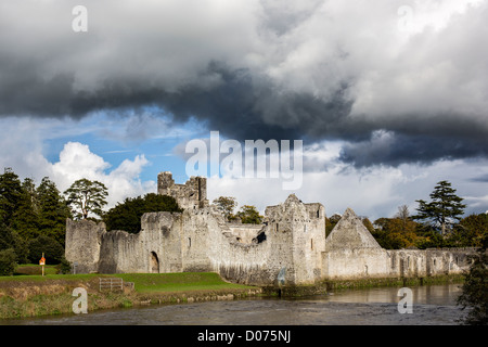 Desmond Castle, Dorf Adare, County Limerick, Irland Stockfoto