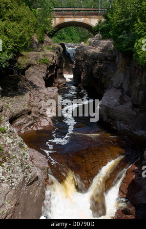 USA, Minnesota, Schroeder, Temperance River State Park Stockfoto