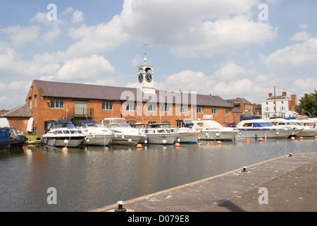 Kanal-Becken Stourport auf Severn Worcestershire England UK Stockfoto