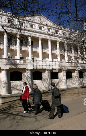 Carlton House Terrace (der Ostterrasse) Stockfoto