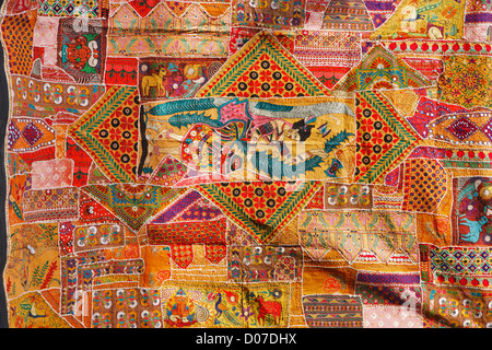 Rajasthani Handwerk, Jaisalmer, Rajasthan, Indien Stockfoto