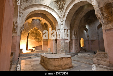 Bey Hamam Bad historische Gebäude in der Stadt Thessaloniki in Griechenland Stockfoto