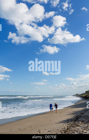 Strand in Jupiter, Treasure Coast, Florida, USA Stockfoto