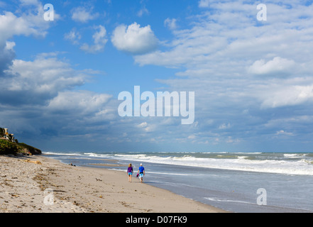 Strand in Jupiter, Treasure Coast, Florida, USA Stockfoto