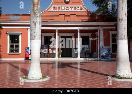 Die Plaza de Barranco, der kommunalen Plaza de Lima, Peru böhmischen Viertel Barranco. Stockfoto