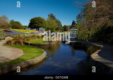 Frühling, Blumen, Pollard Park, Blenheim, Marlborough, Südinsel, Neuseeland Stockfoto