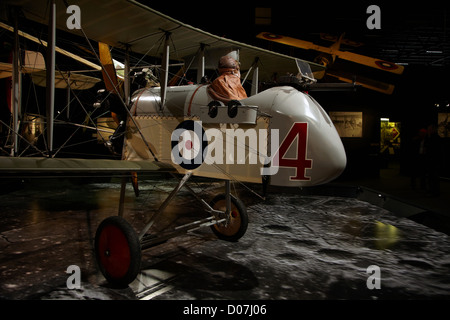 Airco DH-2 Doppeldecker, Omaka Aviation Heritage Centre, Blenheim, Marlborough, Südinsel, Neuseeland Stockfoto