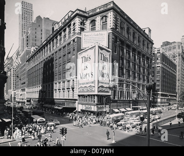 Macy Store am Herald Square in New York City Stockfoto