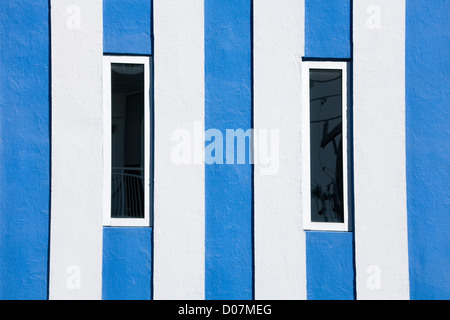 Art-Deco-Gebäude in Wynwood Arts District, Miami, Florida, USA Stockfoto