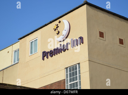 Premier Inn, Warwick Road, Stratford-upon-Avon, Warwickshire, England, Vereinigtes Königreich Stockfoto