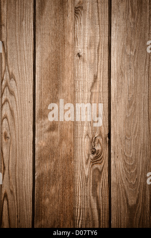 Dunkles Holz-Zaun-Textur-Hintergrund Stockfoto