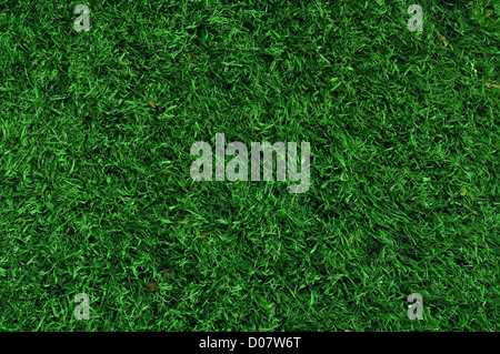 Gefälschte Grass verwendet auf Sportplätzen für Fußball, Baseball und Fußball Stockfoto