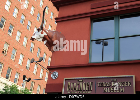 Texas Ranger Museum & Buckhorn Saloon, San Antonio, Texas, USA Stockfoto